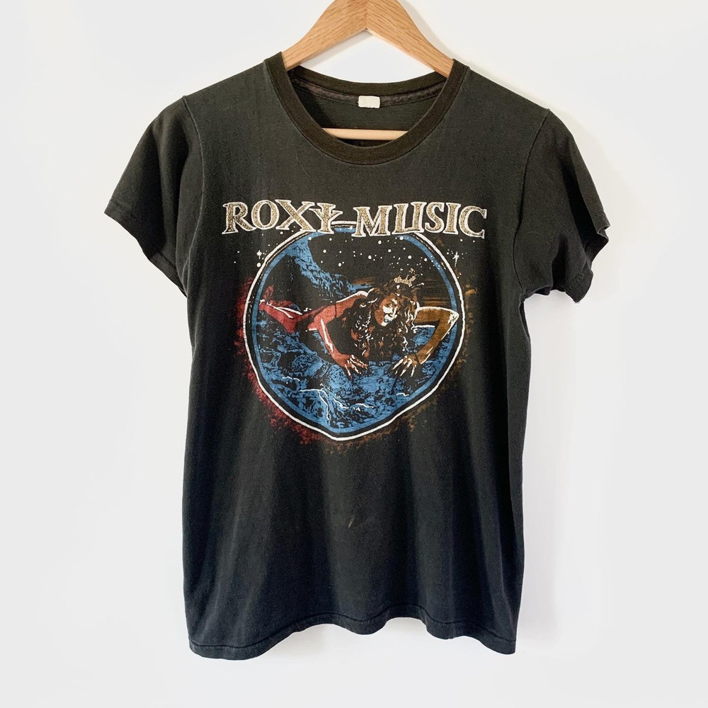 1979 ROXY MUSIC Manifesto Tour Band Tee Shirt
